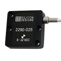 SILICON DESIGNS 加速度センサ 2290シリーズ